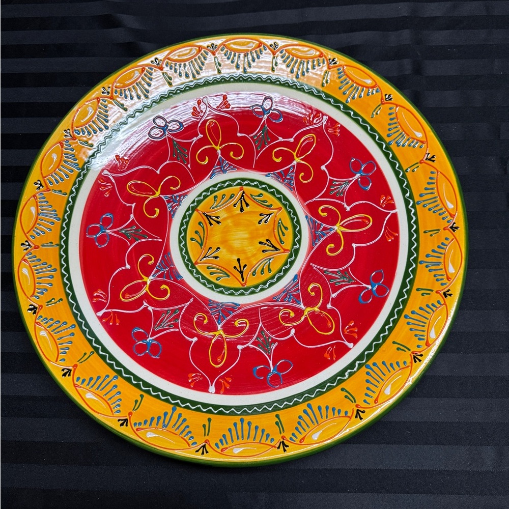 Platter large from Spain pottery